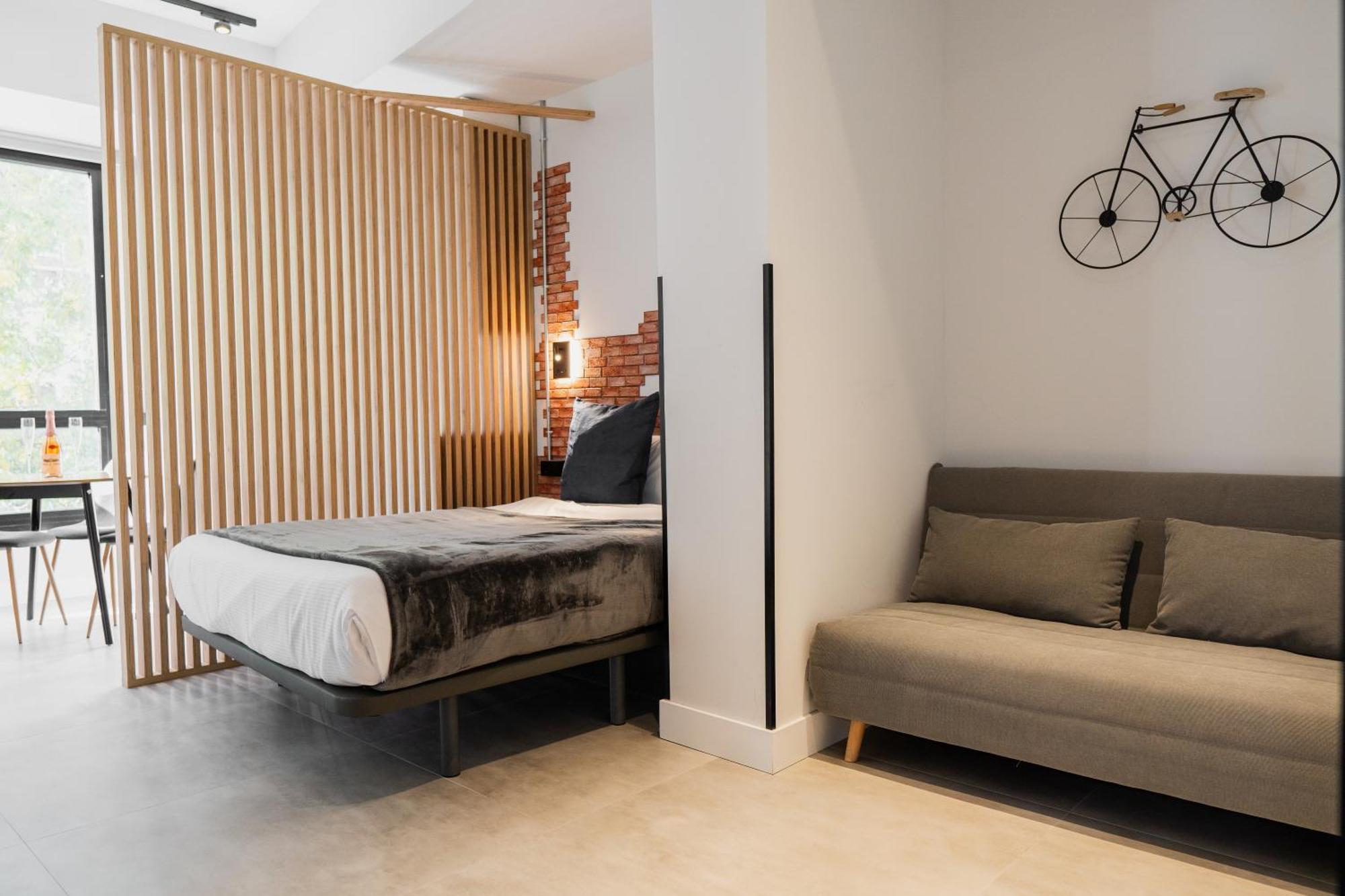 Ferienwohnung Loft Imperial Madrid Exterior foto