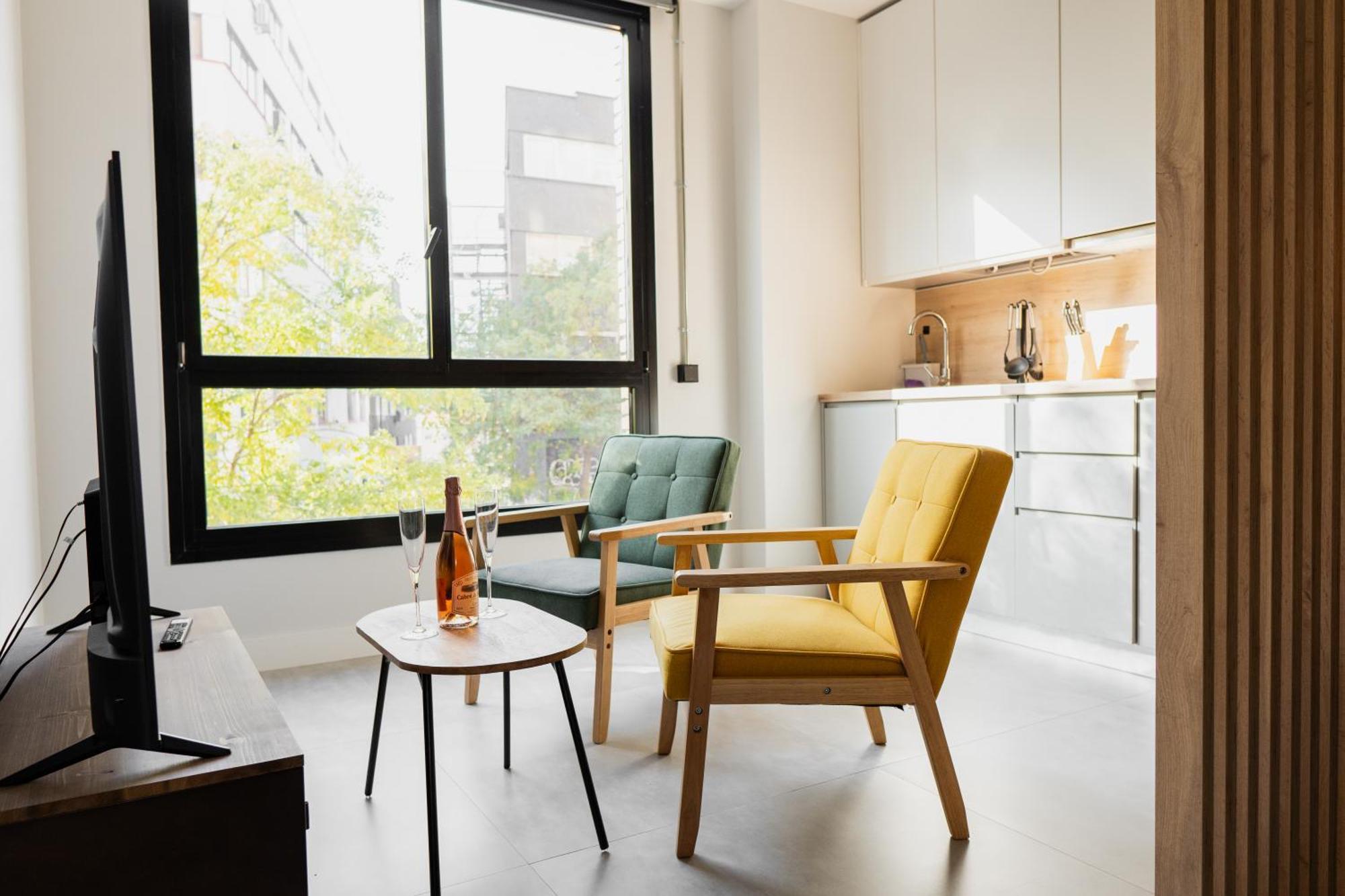 Ferienwohnung Loft Imperial Madrid Exterior foto